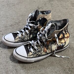 Graphic High-Top Sneakers